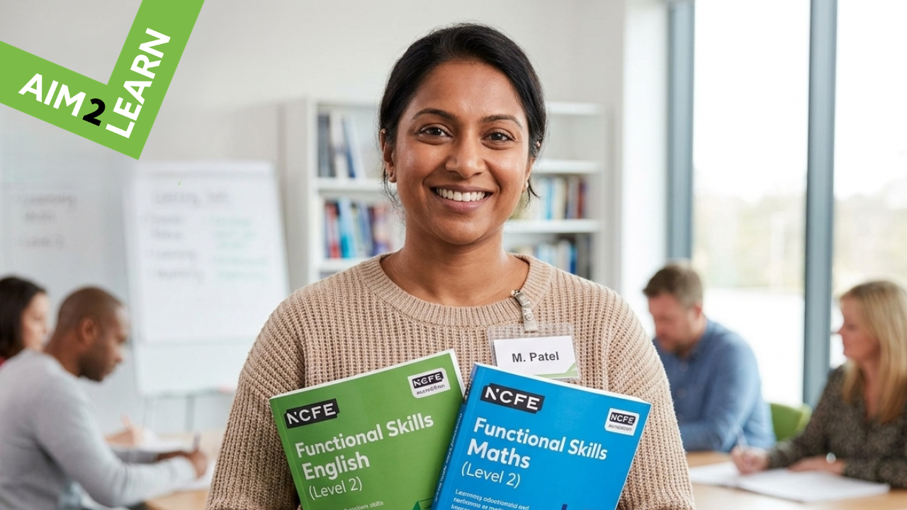 Functional Skills — English & Maths — fully funded UK training course
