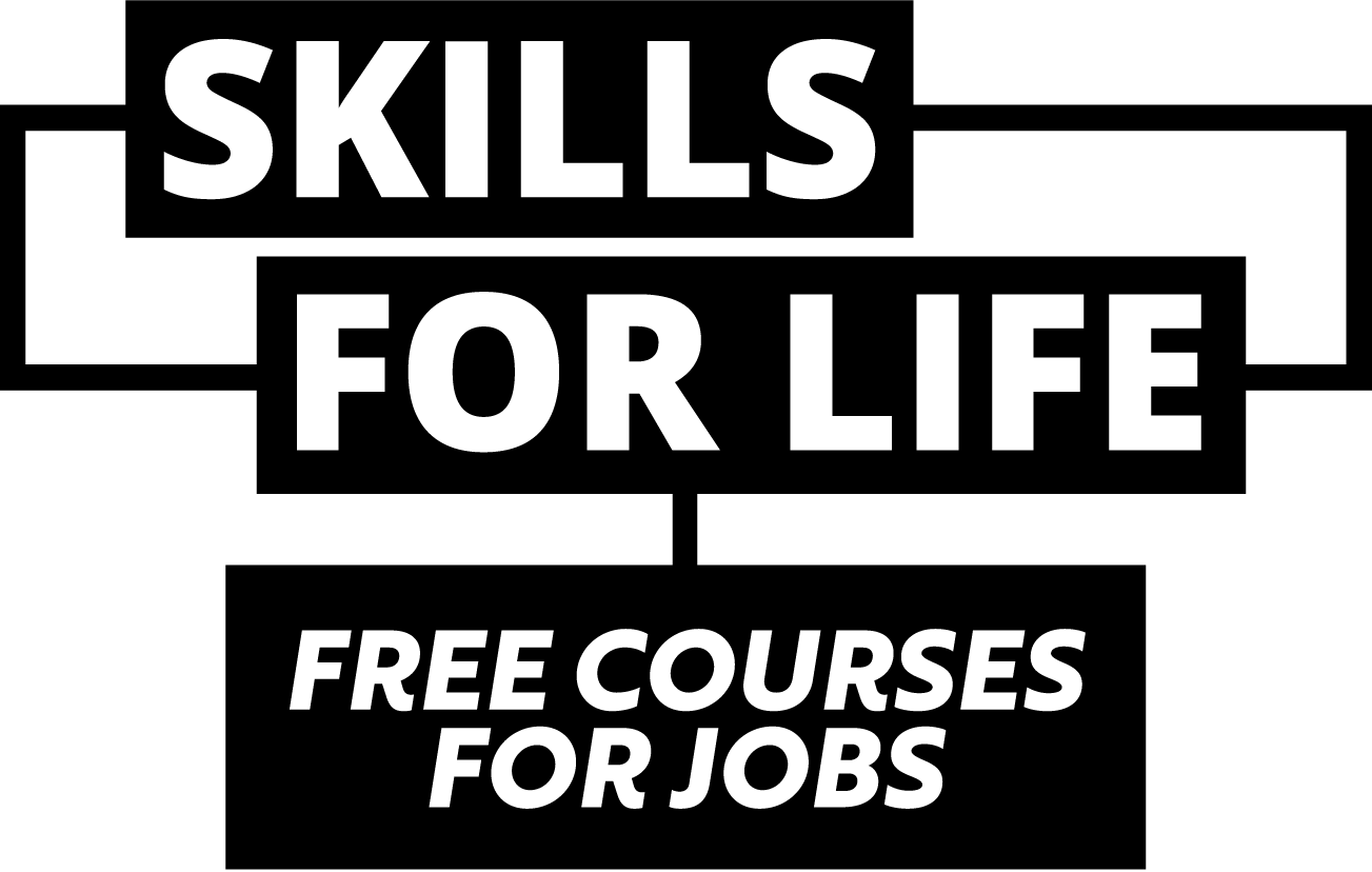 SFL Free courses for jobs black RGB